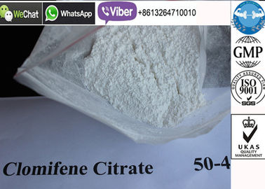 Anti Aging Muscle Gain Steroid White Crystalline Clomiphine Citrate Powder